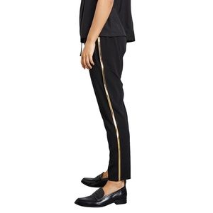 NWT Hush Gold Strip Trousers
